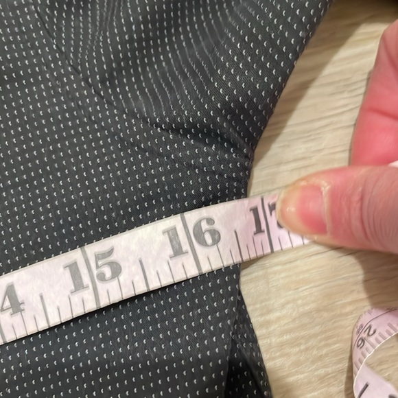 Calvin Klein Button Down Shirt Size 16 Slim Fit + Stretch - Picture 4 of 9